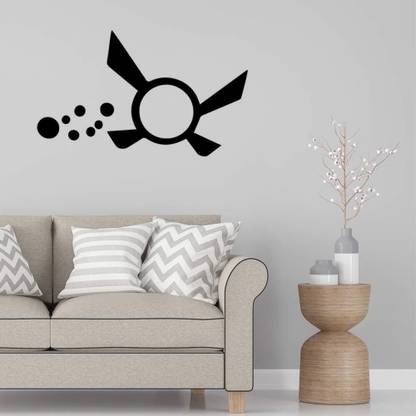 Xskin 29 cm League of Zelda Navi Aqua Gaming Wall Sticker, Easy to Apply and Remove, 29cm Self Adhesive Sticker
