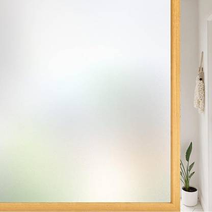 rawpockets 5 cm Full Matte Opaque Window Sticker Self Adhesive Sticker