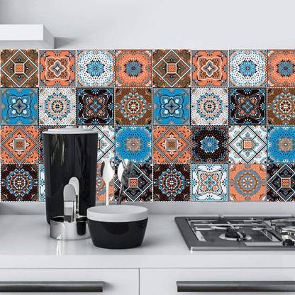 Newvent Kitchen Sheet For Kitchen Tiles Backsplash, Behind Gas Stoves (90cm X 60cm) Pack of 2