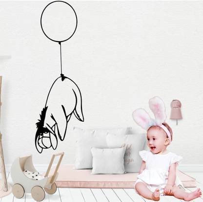 Xskin 85 cm Cute Donkey Self Adhesive Sticker