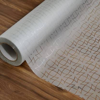 SURFNPICK 61 cm Window Film for Glass, Glass Sticker for window (12X24 Inches, PS) Self Adhesive Sticker