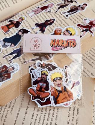 SHOP ABC 10 cm Sticker pack - Naruto stickers Self Adhesive Sticker