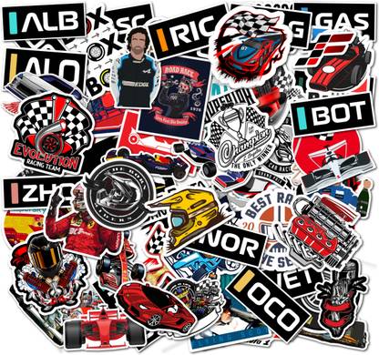 Obita 7 cm ED_F1 Reusable Sticker (Pack of 57)