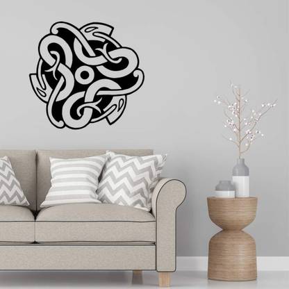 Xskin 29 cm Celtic Knot Snake2 Wall Decals, Easy to Apply and Remove, 29cm Self Adhesive Sticker
