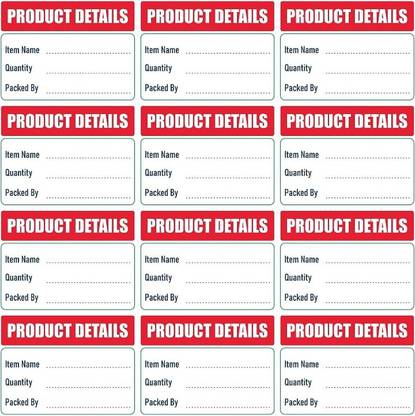 RAIMO 5.08 cm Product Details Stickers Paper Labels stickers Self Adhesive Sticker
