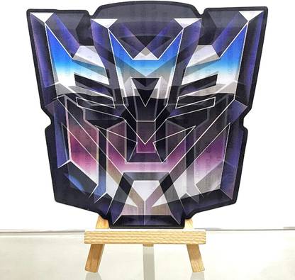 Mubco 16 cm Transformers 3D Motion Anime Stickers Waterproof Car Bike Wall Decals Kids Gift Reusable Sticker