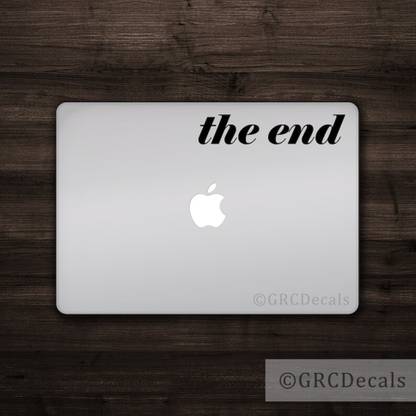 Xskin 30 cm The End Self Adhesive Sticker