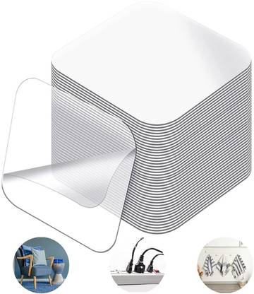 GaxQuly 6 cm Double Sided Tape No Trace Sticker Multipurpose Heavy Duty Clear Mounting Tape Self Adhesive Sticker
