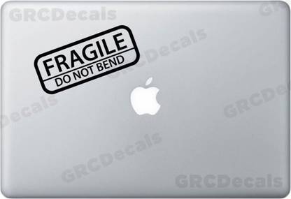 Xskin 30 cm Fragile Do Not Bend Self Adhesive Sticker