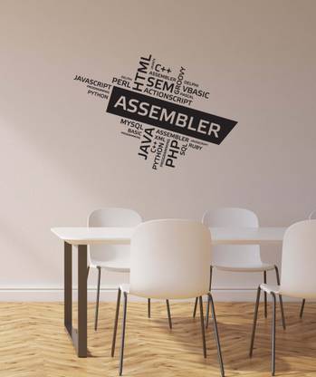 Xskin 27 cm Programming Languages Programmer Self Adhesive Sticker