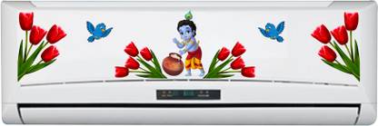 AK GRAPHICS 60 cm KANAH WITH FLOWER Self Adhesive Sticker
