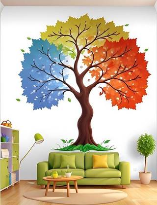 zocket 45 cm WALL STICKER LATESTS 10 Self Adhesive Sticker