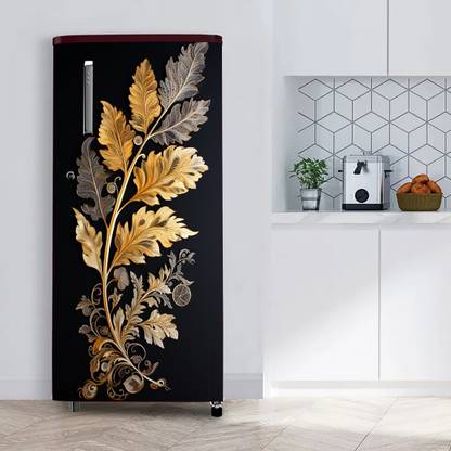 ARPRINTINGHUB 49 inch fridge sticker ,fridge wallpaper,single door fridge sticker (24x49)Fdg_32 Self Adhesive Sticker