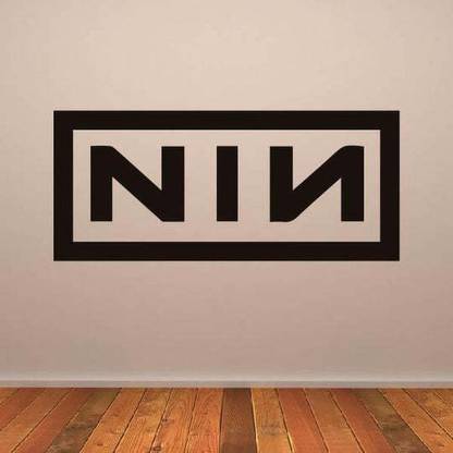 Xskin 59 cm NIN Nine Inch Nails Band Logo Self Adhesive Sticker