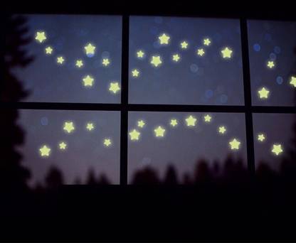 JAAMSO ROYALS 21 cm Radium:Glow in the dark Removable Sticker