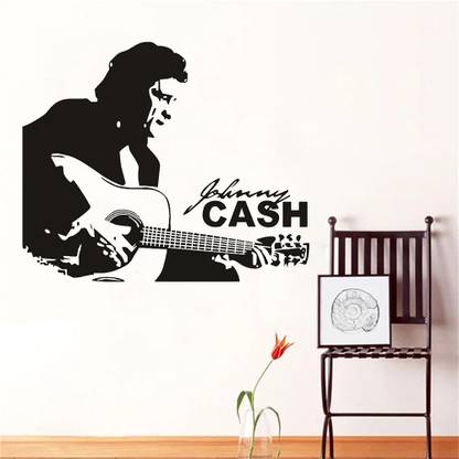 SnappyVinyl 56 cm Famous Singer Self Adhesive Sticker