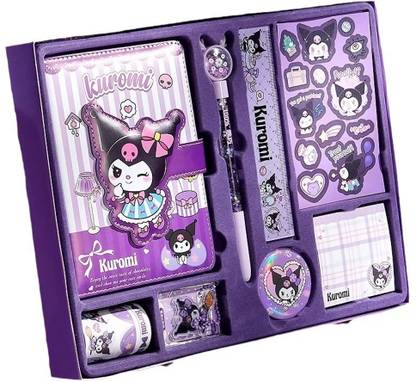 Climberty 34 cm Kuromi Stickers, Washi Tape Set for Laptop Water Bottle Travel Case Phone Self Adhesive Sticker