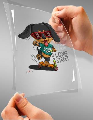 teesgraphy 30 cm NO LIMIT SPEED LONG STREET Non-Reusable Sticker