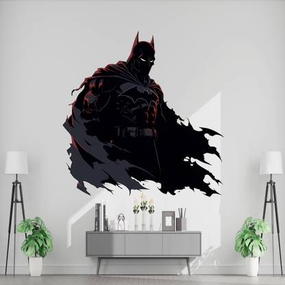 ArtfulDecals 24 inch DC BATMAN Wall Sticker for your home decoration Self Adhesive Sticker