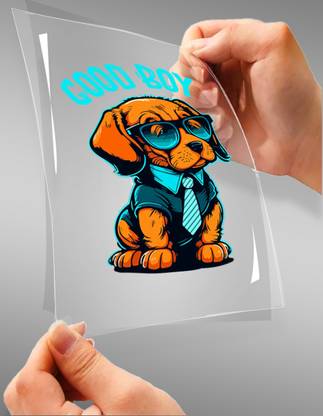 teesgraphy 30 cm GOOD BOY Non-Reusable Sticker