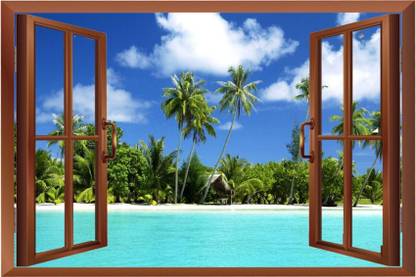 DECOR Production 25.4 cm ww_055 Self Adhesive Sticker