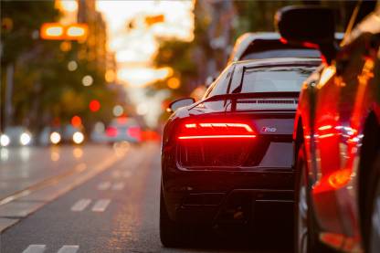 RTSHOPPING 32 cm Car BackLight Self Adhesive Sticker