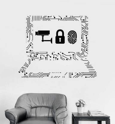 Xskin 27 cm Cyber Security Laptop Self Adhesive Sticker