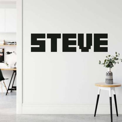 Xskin 10 cm Minecraft Personalised Name Self Adhesive Sticker
