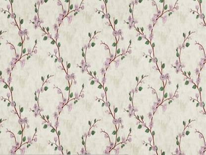 Flipkart SmartBuy 45 cm Green twing with Flower Design Wallpaper( 500 CM X 45 CM ) Self Adhesive Sticker