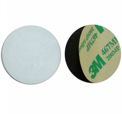 linqs 2.54 cm High Memory NTAG215 Anti Metal NFC Stickers (Set of 5) Self Adhesive Sticker