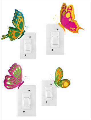 Self Adhesive 20 cm Switch Board Sticker