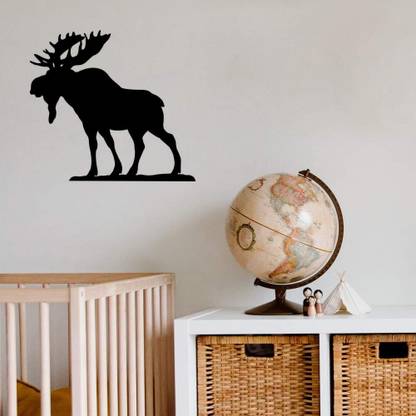 Xskin 29 cm Moose Wall Decals, Easy to Apply and Remove, 29cm Self Adhesive Sticker