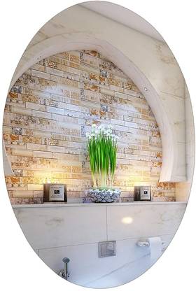 CP ICONIC 30 cm Flexible Mirror Sheets Self-Adhesive Plastic Mirror Self Adhesive Sticker