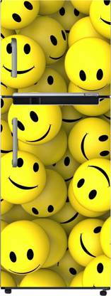 Design Décor 152.4 cm smily emoji 24x60inch Self Adhesive Sticker