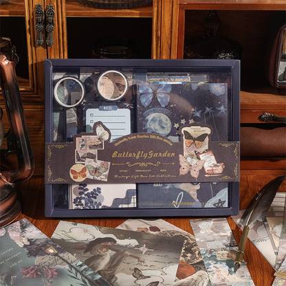 Skstore 22.8 cm Dance BetweenArt Museum Scrapbooking Vintage Collection Box Set Of 125 Removable Sticker