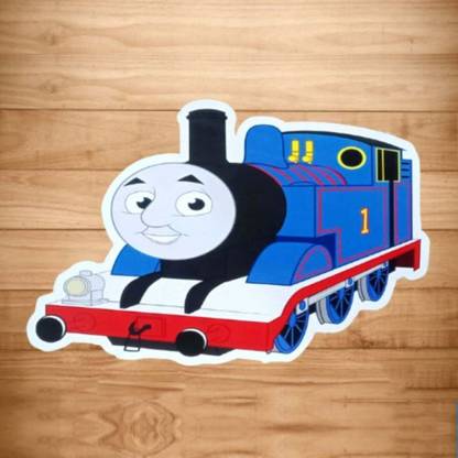 Partywala 30 cm Thomas The Train Theme Cut Outs Reusable Sticker