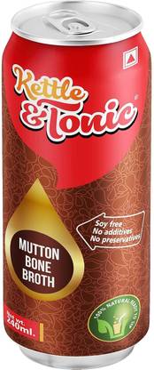 Kettle & tonic Mutton Bone Broth | Low Carb | Keto diet | No Preservatives | No Additives 240 ml mutton Broth