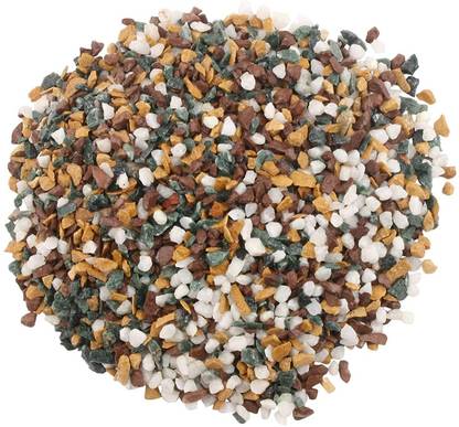 AVLUZ Marble chip Mix Regular Angular Marble Stone