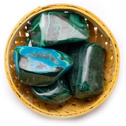 Plus Value Tumbled Stone Baket – Reiki Healing Crytal Regular Asymmetrical Crystal Pebbles