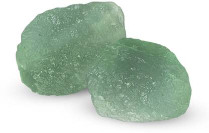 CRIKI Green Fluorite Raw for Focus, Concentration, Growth, Stability and Heart Chakra Regular Asymmetrical Crystal Stone
