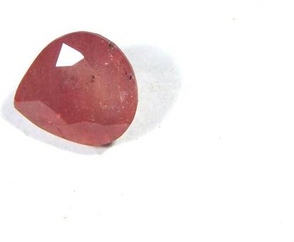 hoseki Ruby maanik 3.3ct Lal mani Yakut stone Regular Asymmetrical Crystal Stone