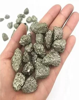 Swara Agate Natural Pyrite Cluster Rough Raw Money Magnet Stone High Energy Natural Iron- Regular Asymmetrical Crystal Pebbles