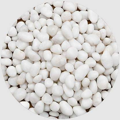 2 Pc Collection Small Marble Pebbles Color Stone Glass Decorative Regular Angular Sandstone Pebbles