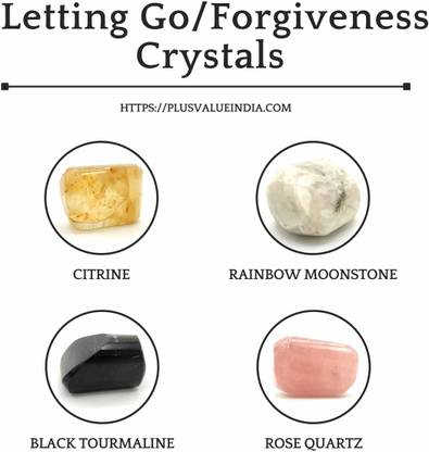 Plus Value Forgiveness Pocket Crystal Bag – Reiki Healing Crystals Regular Asymmetrical Jasper, Quartz, Crystal Pebbles