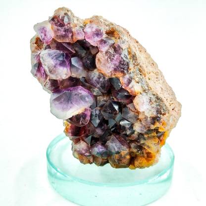 CFC Amethyst Geode Decor Elegance and Spiritual Connection Regular Round Quartz, Crystal Stone