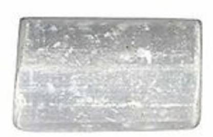 hoseki Natural Selenite Moonstone 113.0ct stone Regular Rectangular Crystal Stone