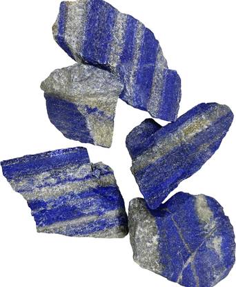 Shubhanjali Natural Lapis Rough Raw Stone 200 Grams Regular Asymmetrical Crystal Stone