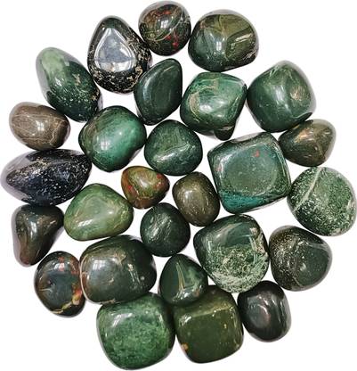 Shubhanjali Blood Stone Tumbled Stone 450 Gram Regular Asymmetrical Crystal Stone