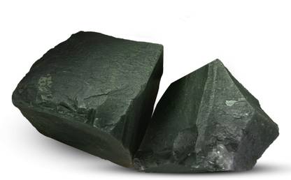 SOLAVA Raw Green Jade Stone for Good luck, Peace, Chakra Healing, Positive Energy Regular Asymmetrical Crystal Stone