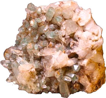 CJ Company 910g Green Himalayan Chlorite Phantom Quartz Stand healing energy 20cm Regular, Polished Square Quartz, Crystal Stone
